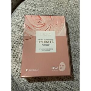 Luxe Hydrate Vitamin C & Hyaluronic Sheet Mask‎ 5pcs